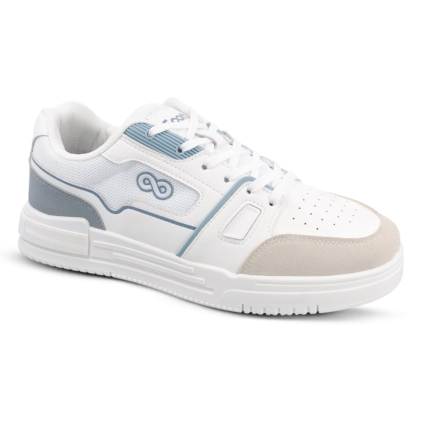 Men's Sports Sneakers - WY3489 White Grey