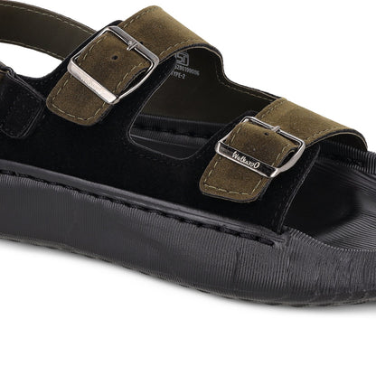 Men's Daily Wear Sandals - WE8822 Black Olive