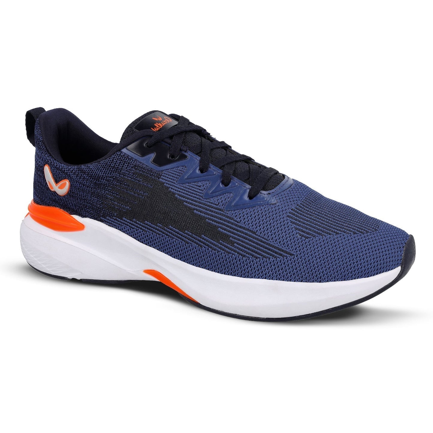 Walkaroo Running Shoes for Men - WS9092 Navy Blue orange - Walkaroo Footwear