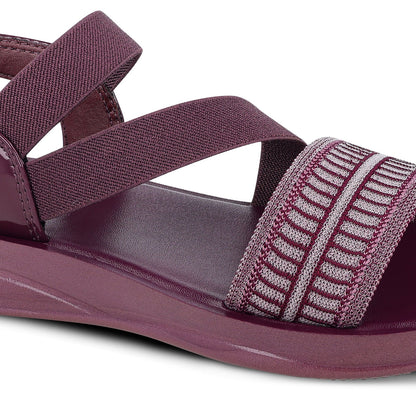 Women's Daily Wear Sandal  - WL7883 Dark Grape