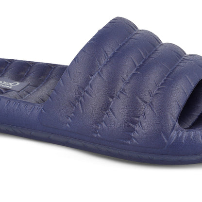 Men's Flip Flop Sliders  - WC8770 Navy Blue