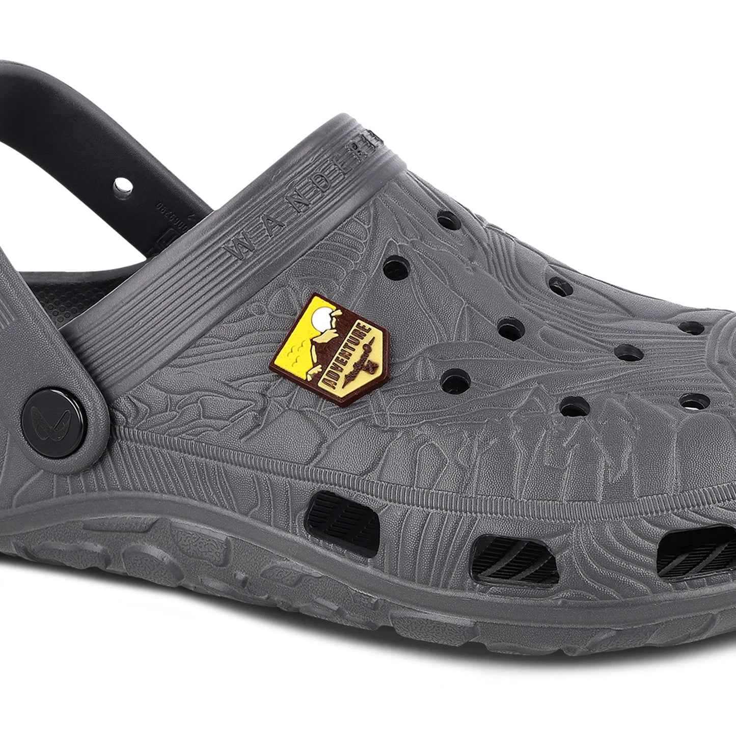 Men's Clogs  - WC8801 Dark Grey