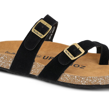 URBANOZ Men's Comfort Sandals - WGE53241 Black