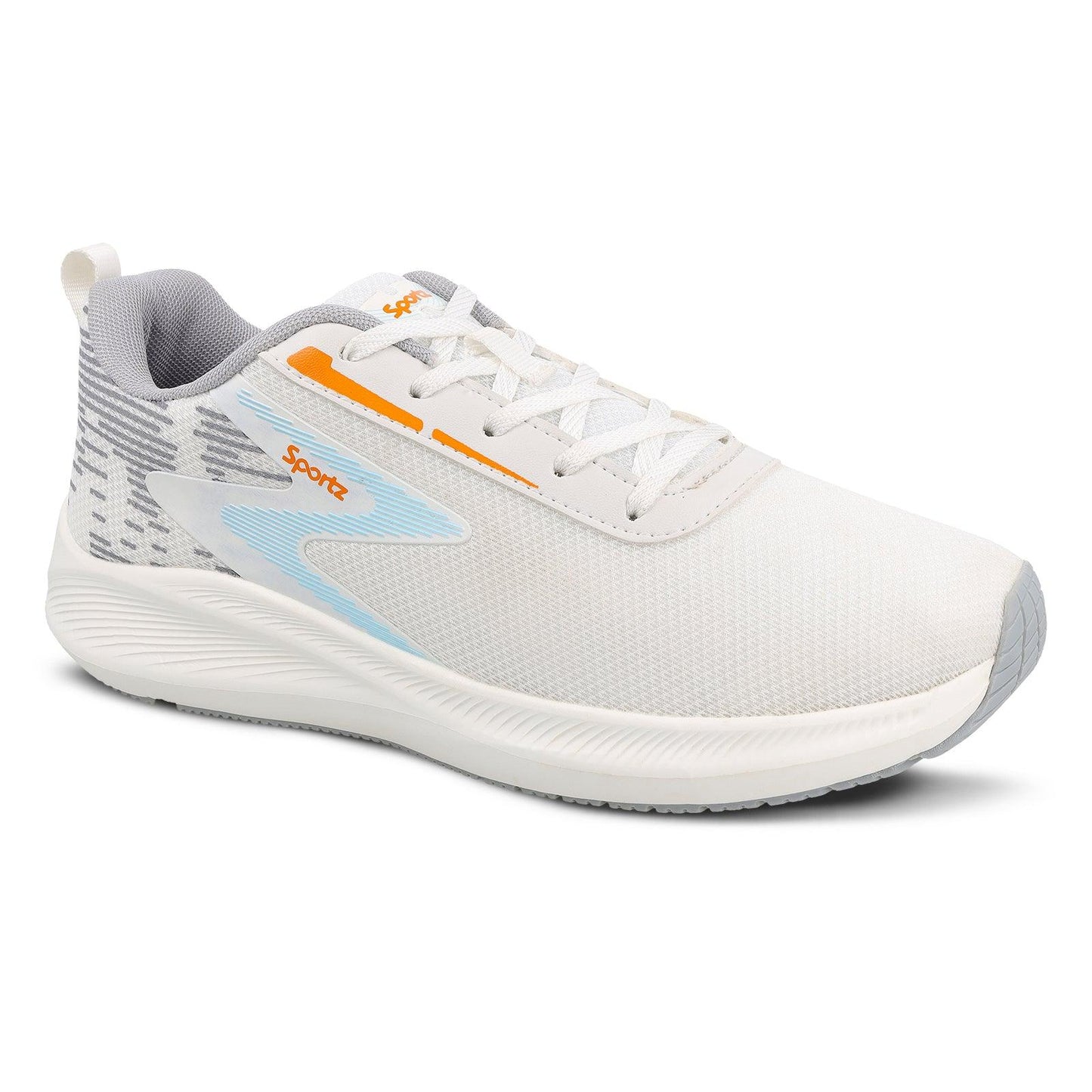 Stylex Men's Lace-up Sports Shoe - WS9611 White