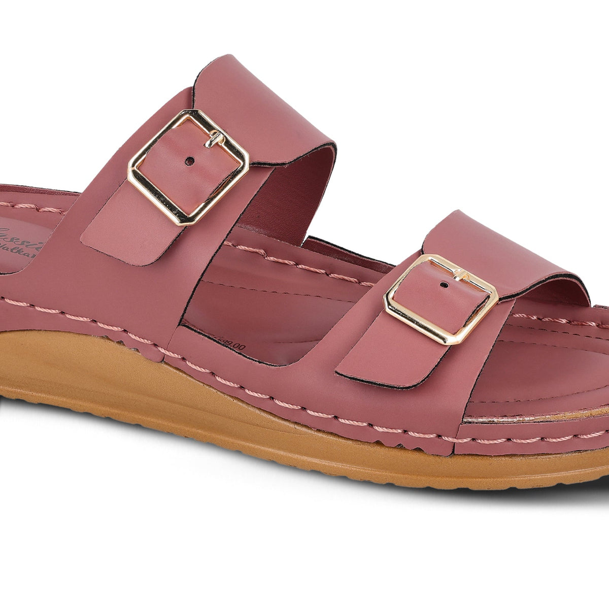 Women's Daily Wear Comfort Sandals  - WLP74021 Dusty Rose