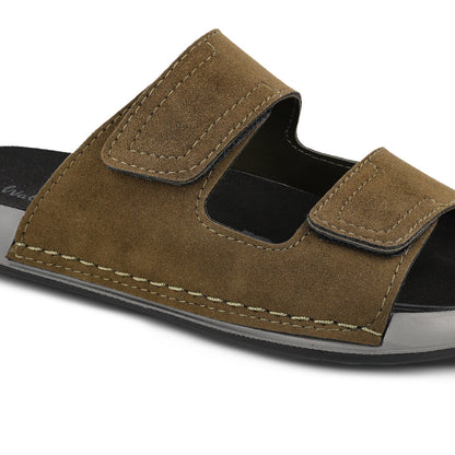 Men's Daily Wear Comfort Sandals - WGP53032 Olive