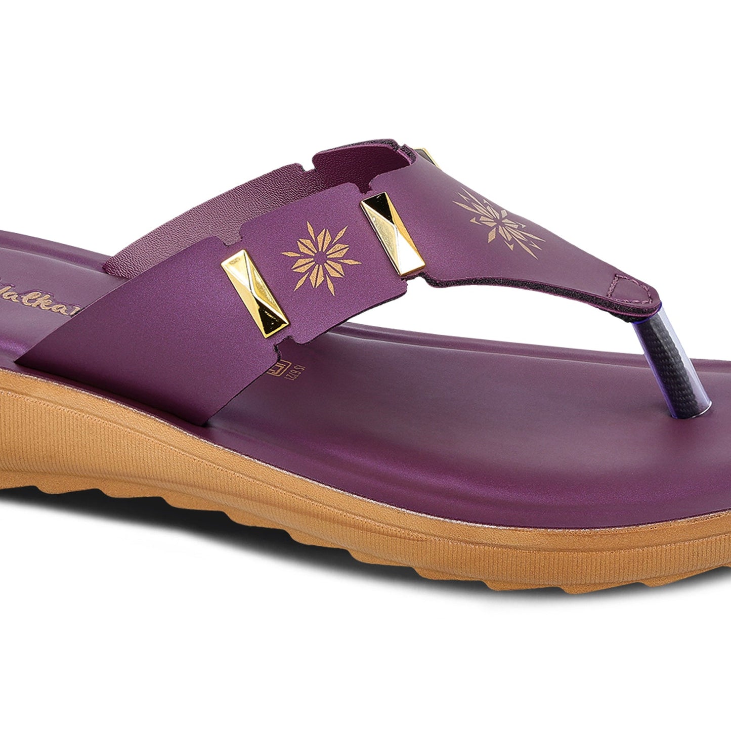 Women's Daily Wear Sandals  - WL7212 Plum
