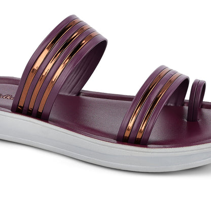 Women's Daily Wear Sandals  - WL7528 Dark Grape