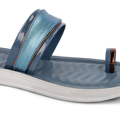 Women's Daily Wear Sandals - WE2346 Teal Blue