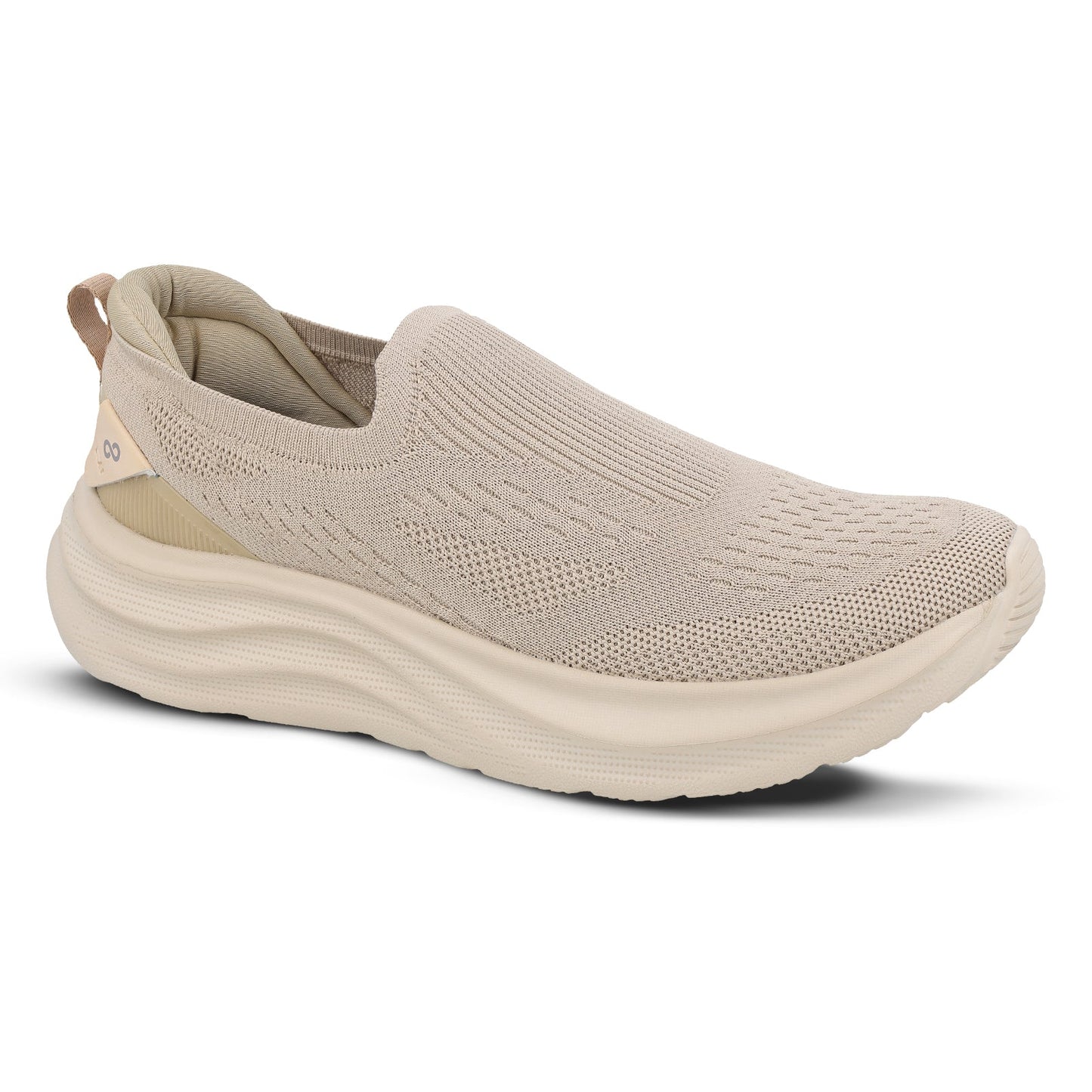 Men's Slip-On Sports Shoe -SGE22006 Beige