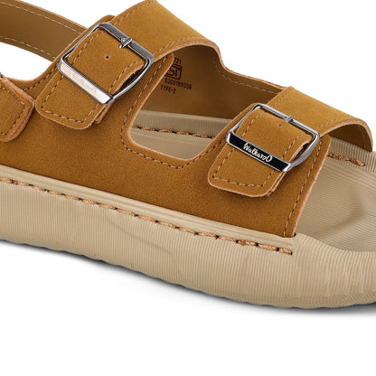 Men's Daily Wear Sandals - WE8822 Khaki Tan