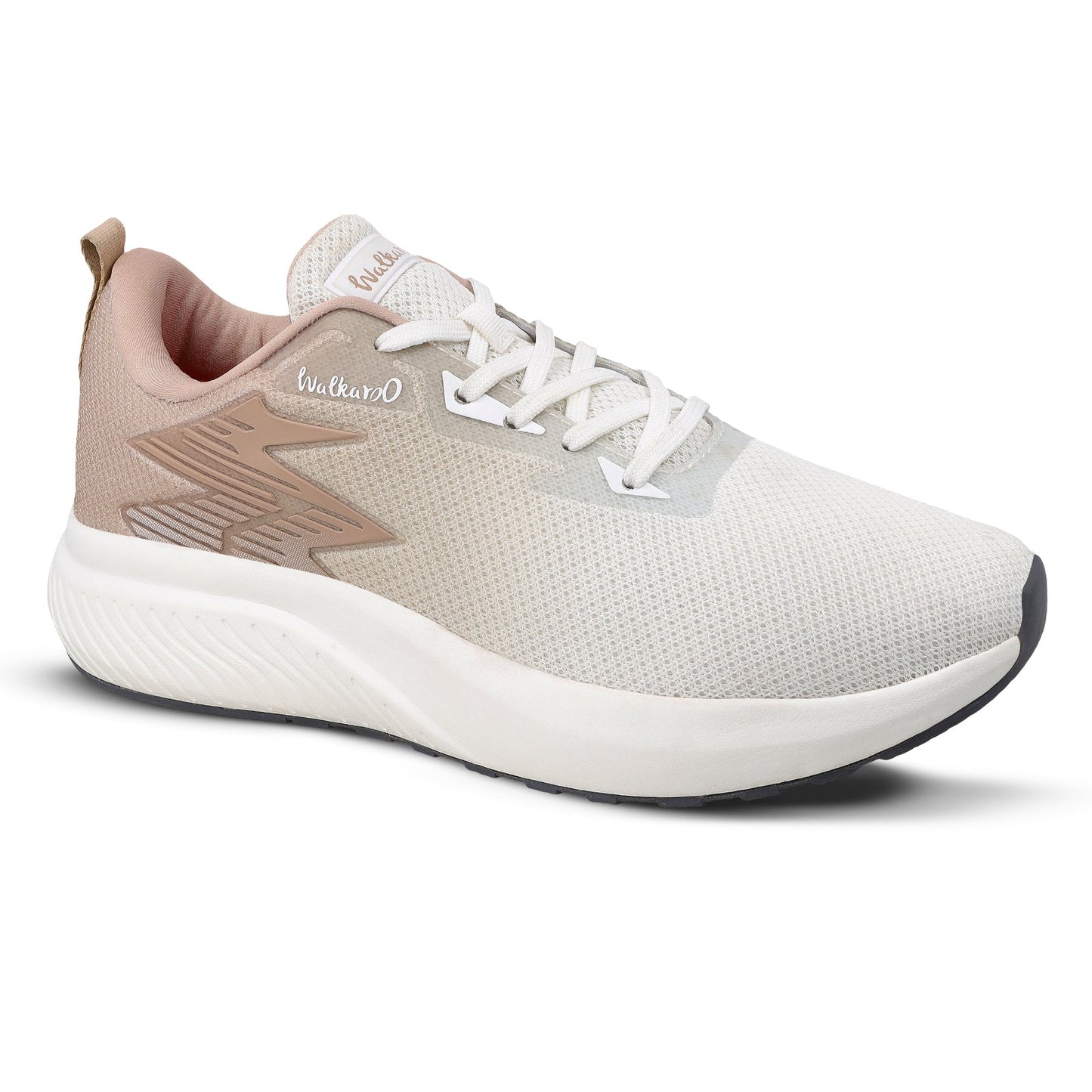 Walkaroo Men Sports Shoe - WS9111 Beige Cream - Walkaroo Footwear