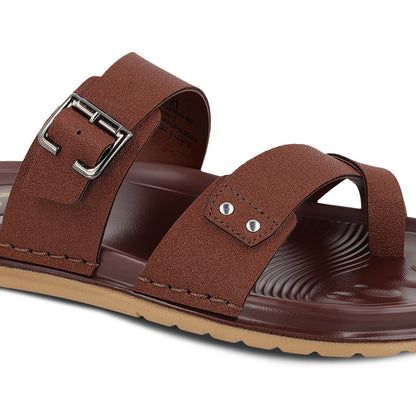 Men's Daily Wear Comfort Sandals - WGP53089 Brown