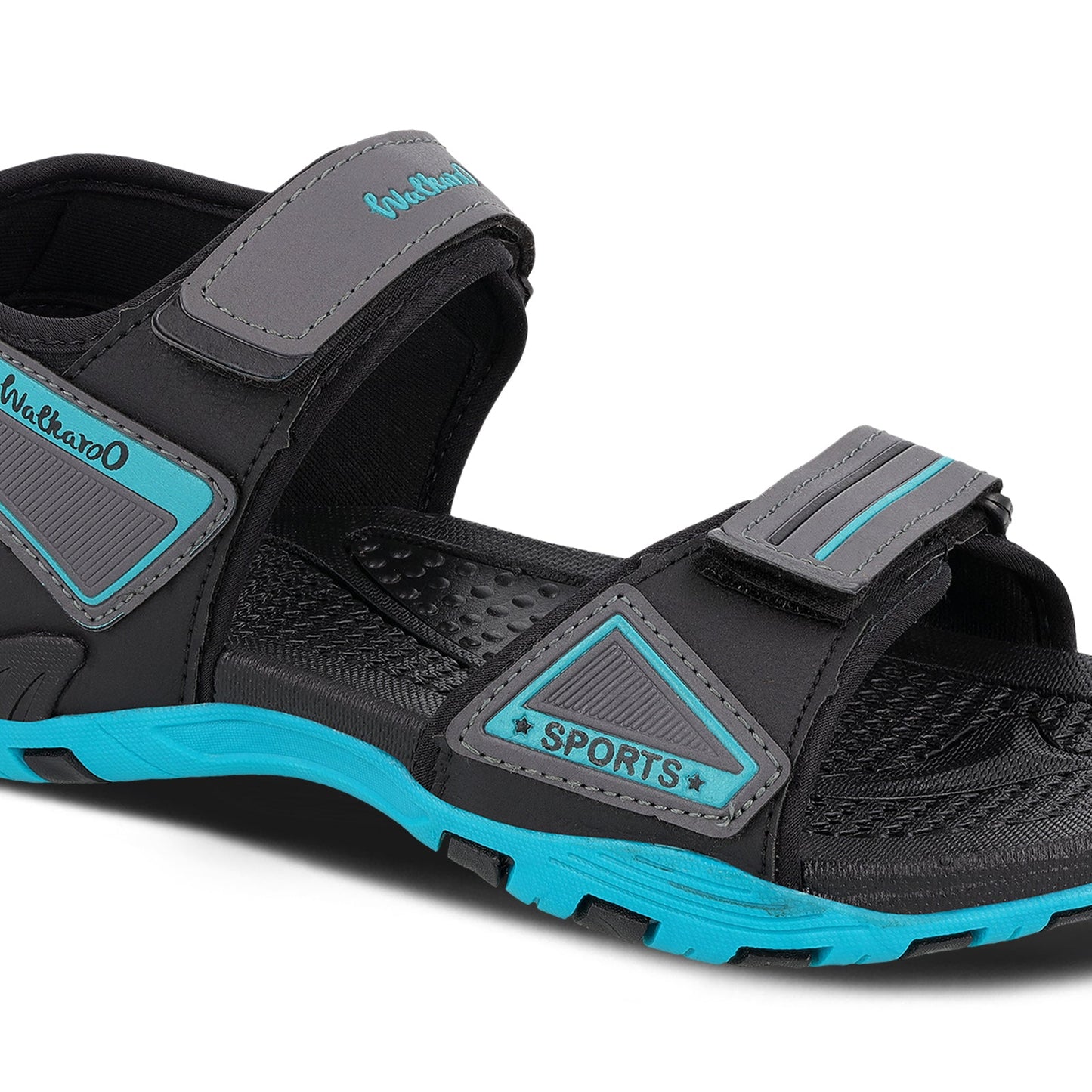 Men's Sports Sandals - WC4482 Black Teal
