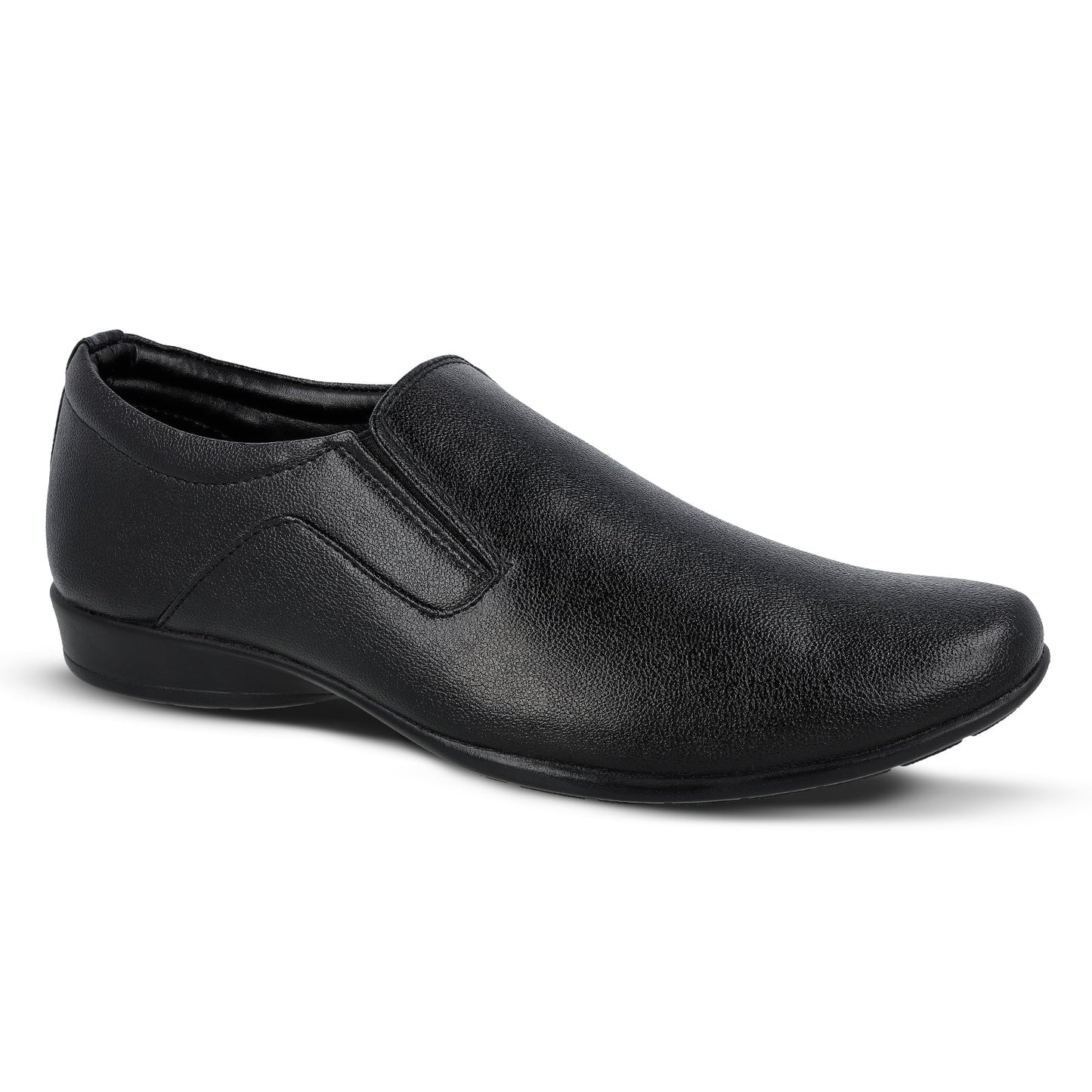 Toes&Togitoes Men Loafer Formal Shoes - 17102 Black - Walkaroo Footwear