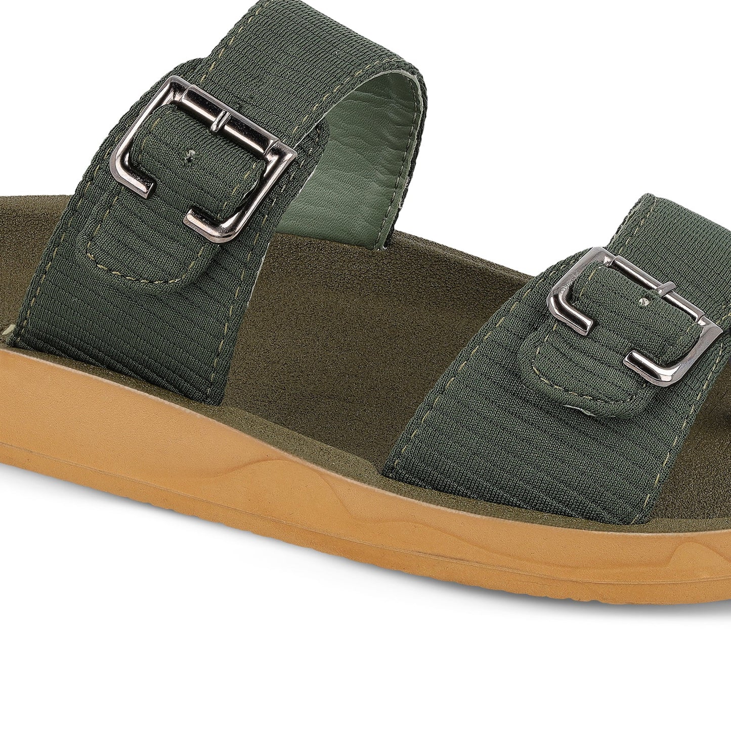 Men's Daily Wear Sandals - WGR53046 Olive