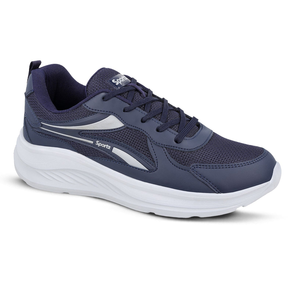 Men's Lace-up Sports Shoe - WS9628 Navy Blue