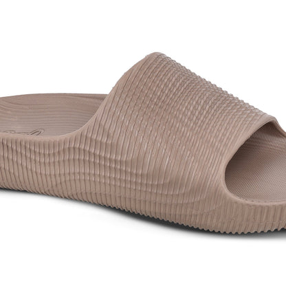 Men's Flip Flop Sliders  - WC8828 Dark Greige
