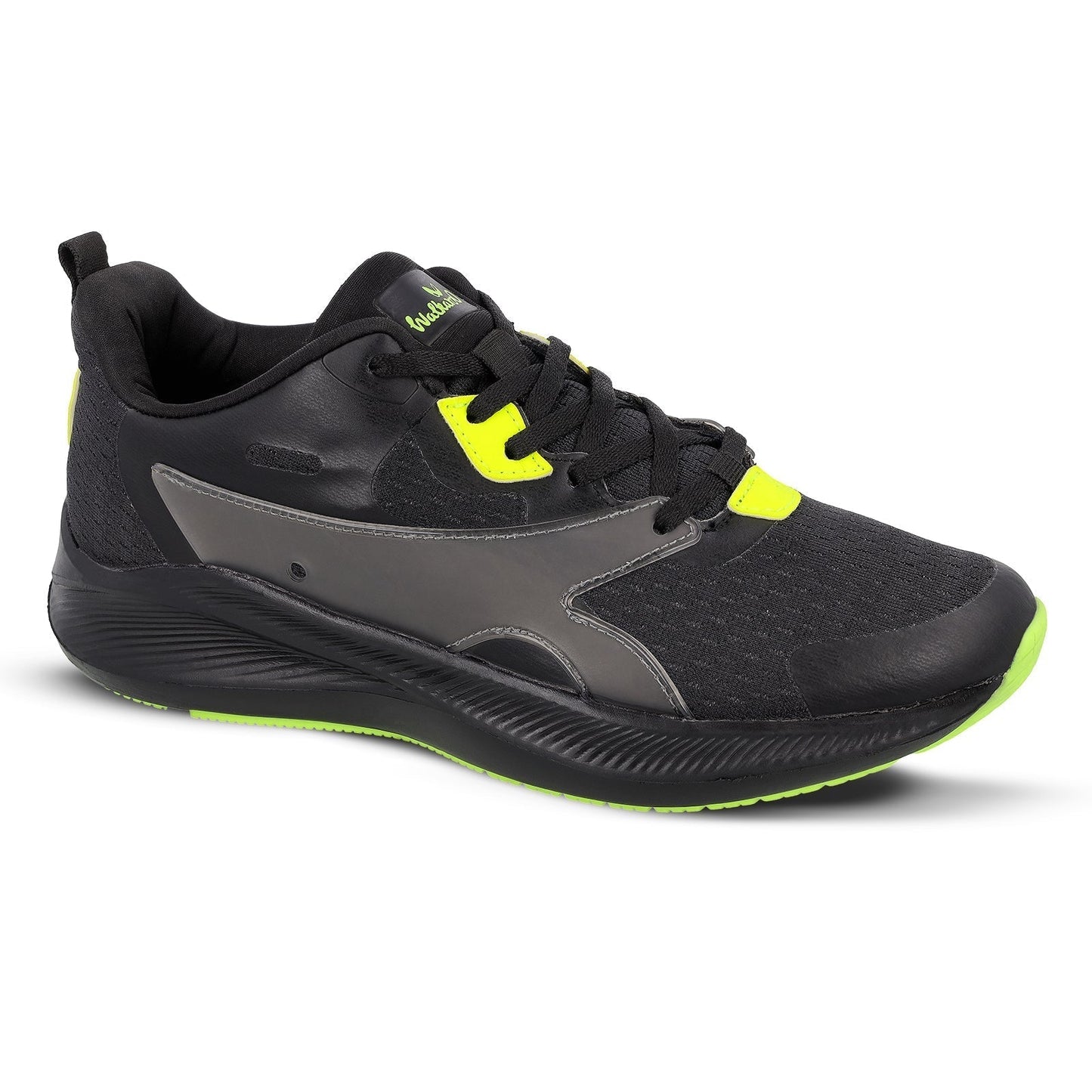 Walkaroo Running Shoes for Men - WS9094 Black - Walkaroo Footwear