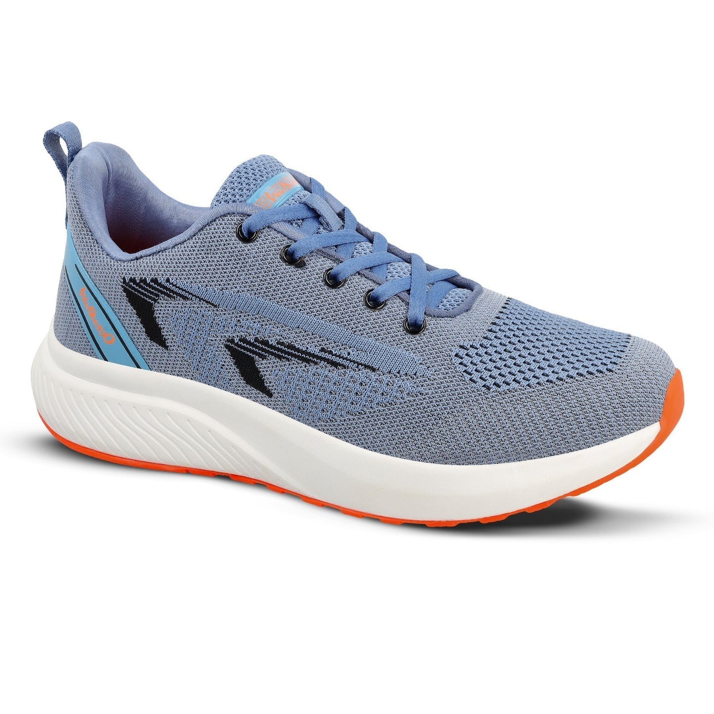 Walkaroo Men Sports Shoe - WS9118 Steel Blue - Walkaroo Footwear