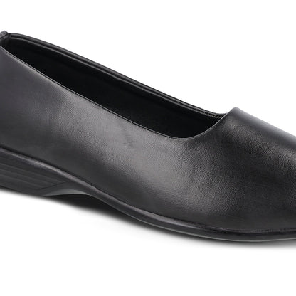 Women's Slip-On Formel Shoes - WF6201 Black