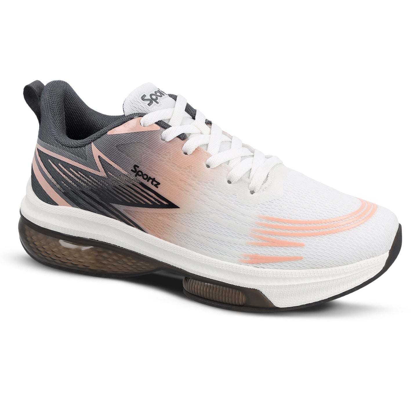 RULER Men's Lace-up Sports Shoe - WS9157 Black Orange