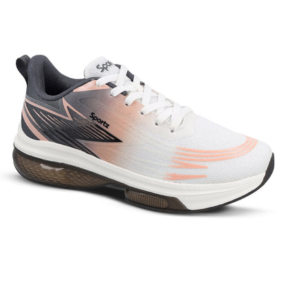 RULER Men's Lace-up Sports Shoe - WS9157 Black Orange