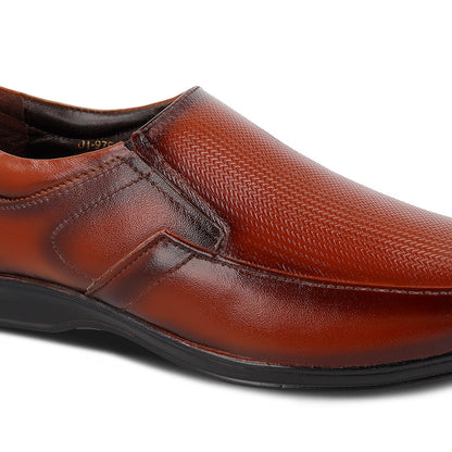 JOHN TAYLOR Men's Leather Formal Shoes - JT97526 Brown