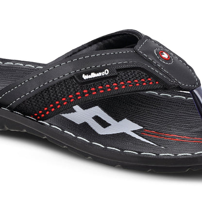 Walkaroo Men Sandals - W1030 Black - Walkaroo Footwear