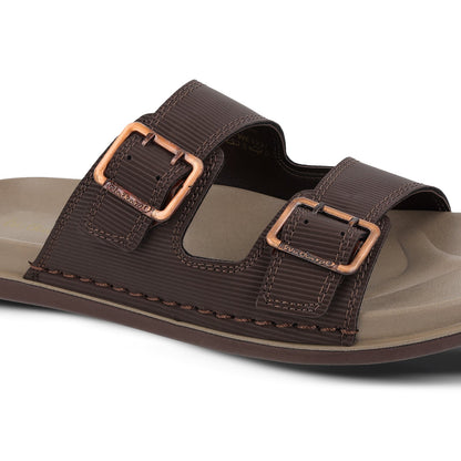 Men's Daily Wear Comfort Sandals - WE1337 Dark Brown