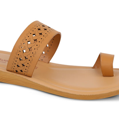 Women's Daily Wear Sandals - WE2357 Beige