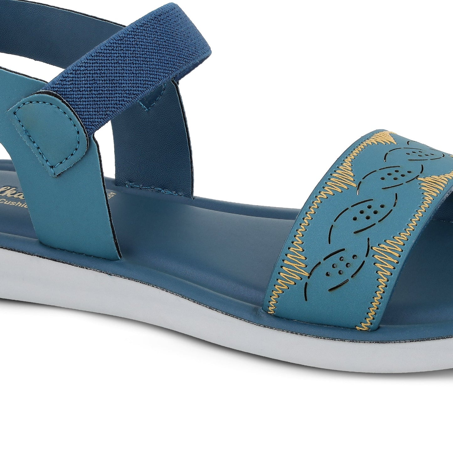Women's Daily Wear Sandals  - WLR77002 Peacock Blue