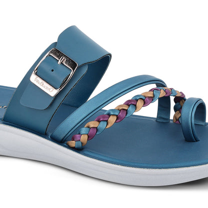 Women's Daily Wear Sandals  - WLR72005 Peacock Blue