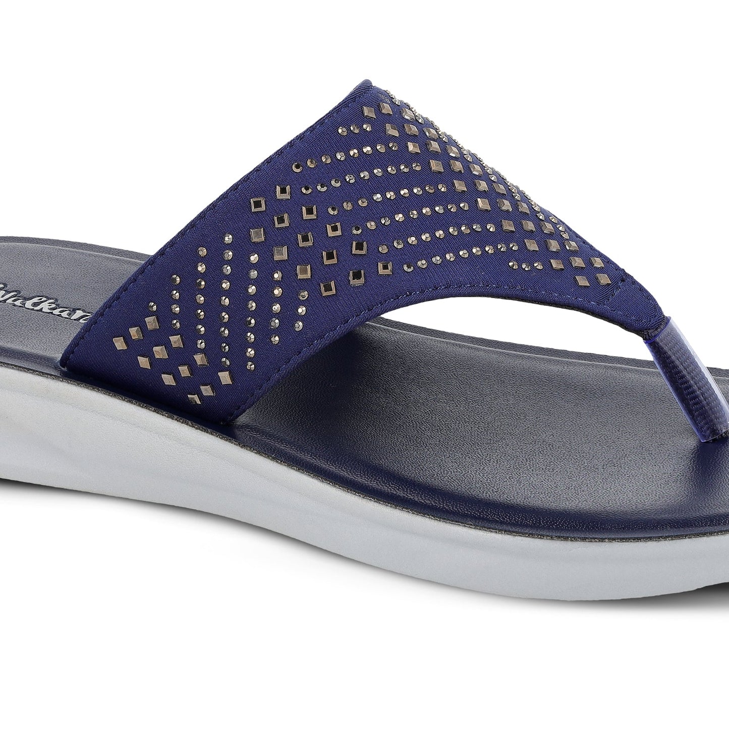 Women's Daily Wear Sandals  - WL7195 Navy Blue