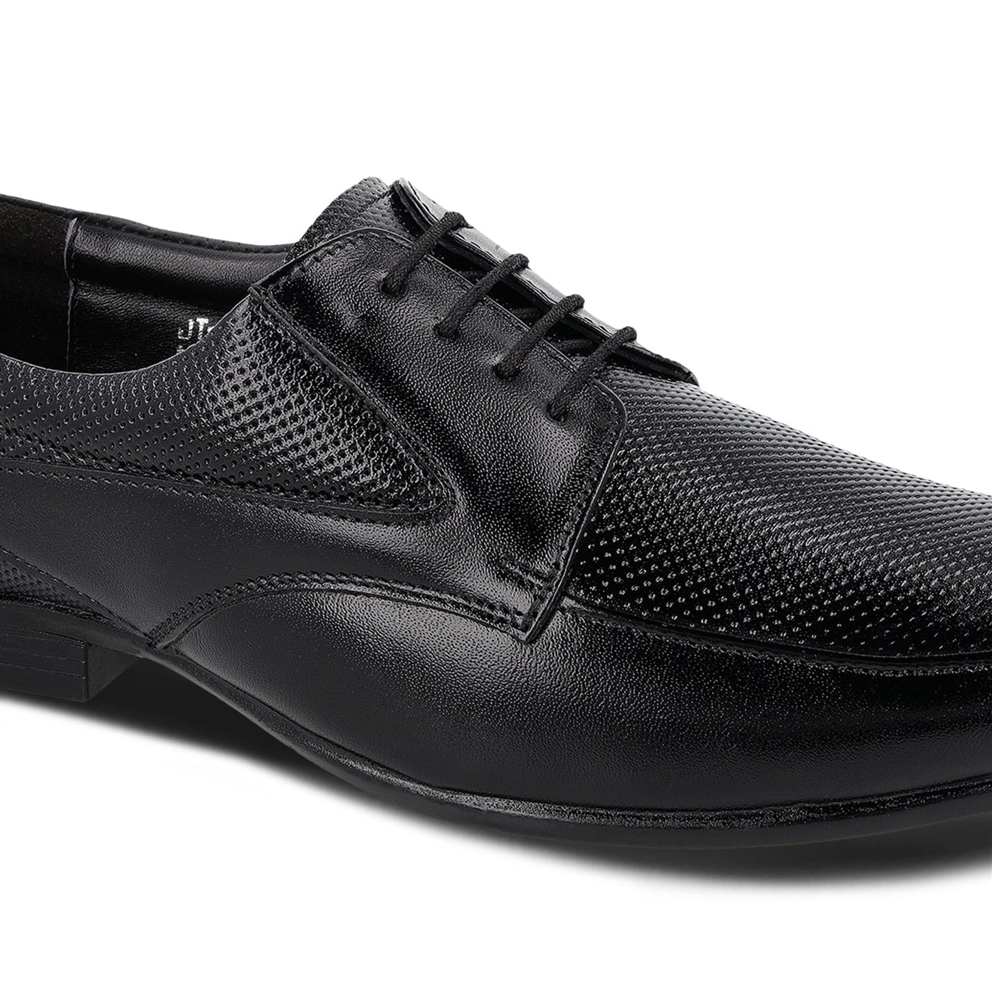 JOHN TAYLOR Men's Derby Leather Formal Shoes - JT97527 Black