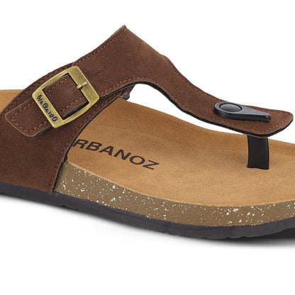 Women's Comfort Sandals - WLE71229 Brown