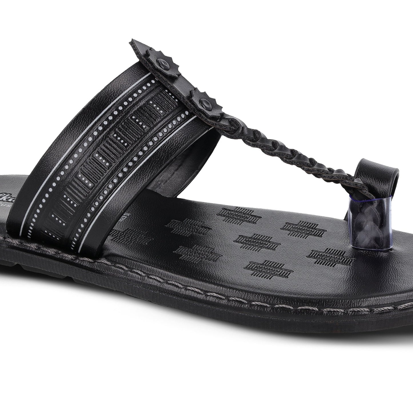 Men's Daily Wear Sandals - WGR53346 Black