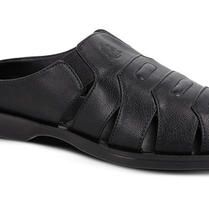 Men's  Roman Sandals - WG5674 Black