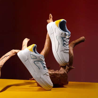 Men's Sports Sneakers - SGE24007 White Blue