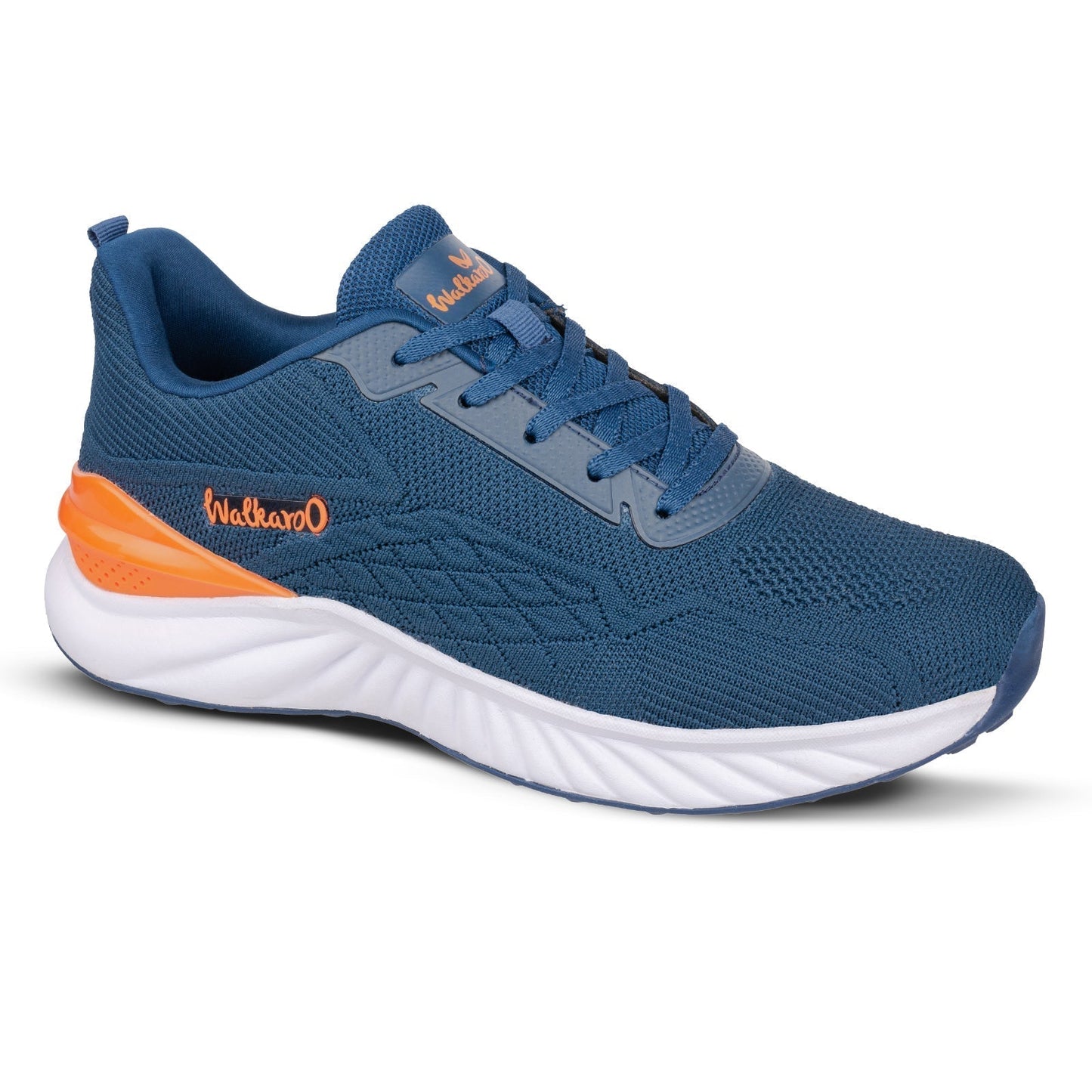 Walkaroo Running Shoes for Men - WS9088 Orange - Walkaroo Footwear