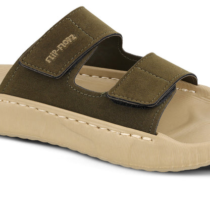 Men's Daily Wear Sandals - WE8821 Khaki Olive