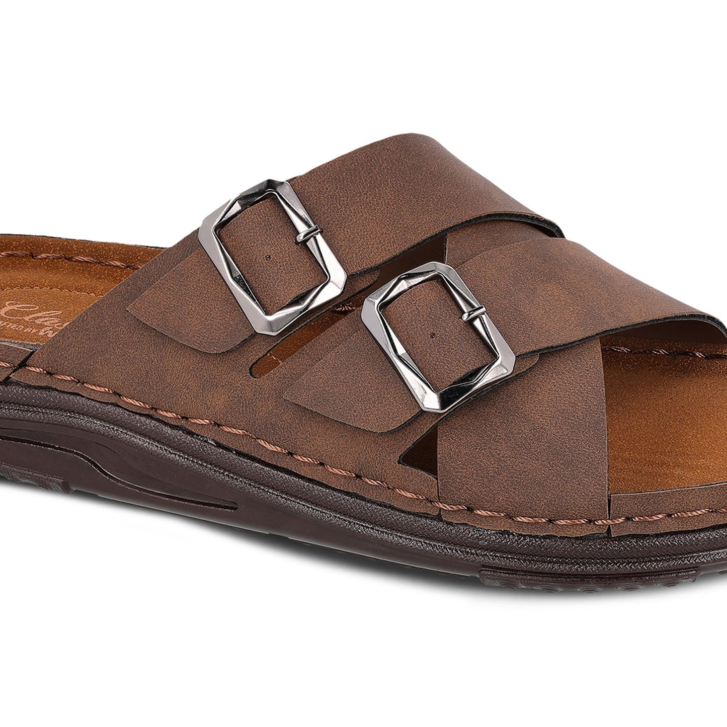 Men's Daily Wear Comfort Sandals - WGP53052 Brown