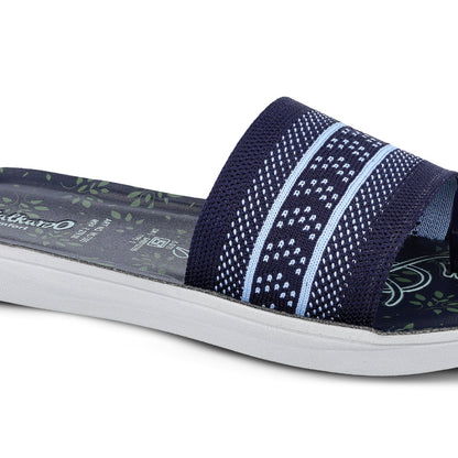 Women's Slide Sandals - WL7395 Blue