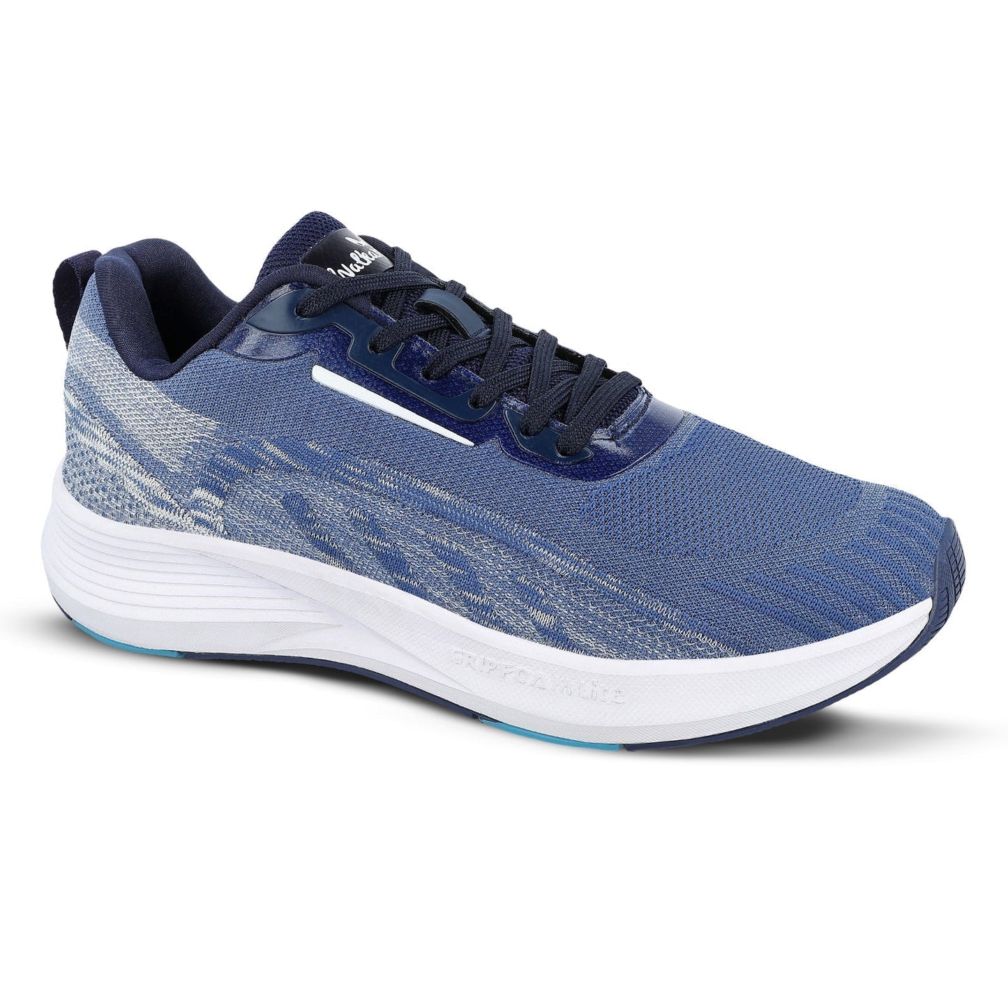 Walkaroo Men Sports Shoe - WS9106 Steel Blue - Walkaroo Footwear