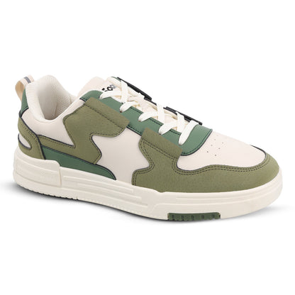 Men's Casual Sneakers - WY3469 White Mild Green