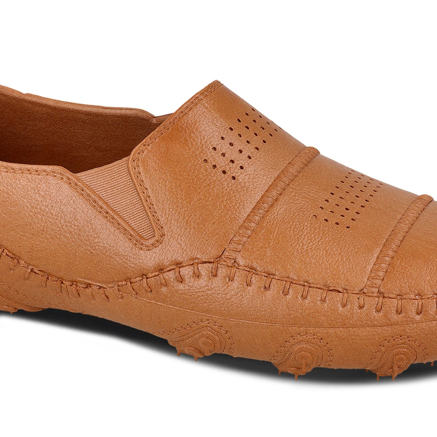 Men's Slip-On Rain Shoes - 12316 Tan