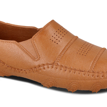 Men's Slip-On Rain Shoes - 12316 Tan