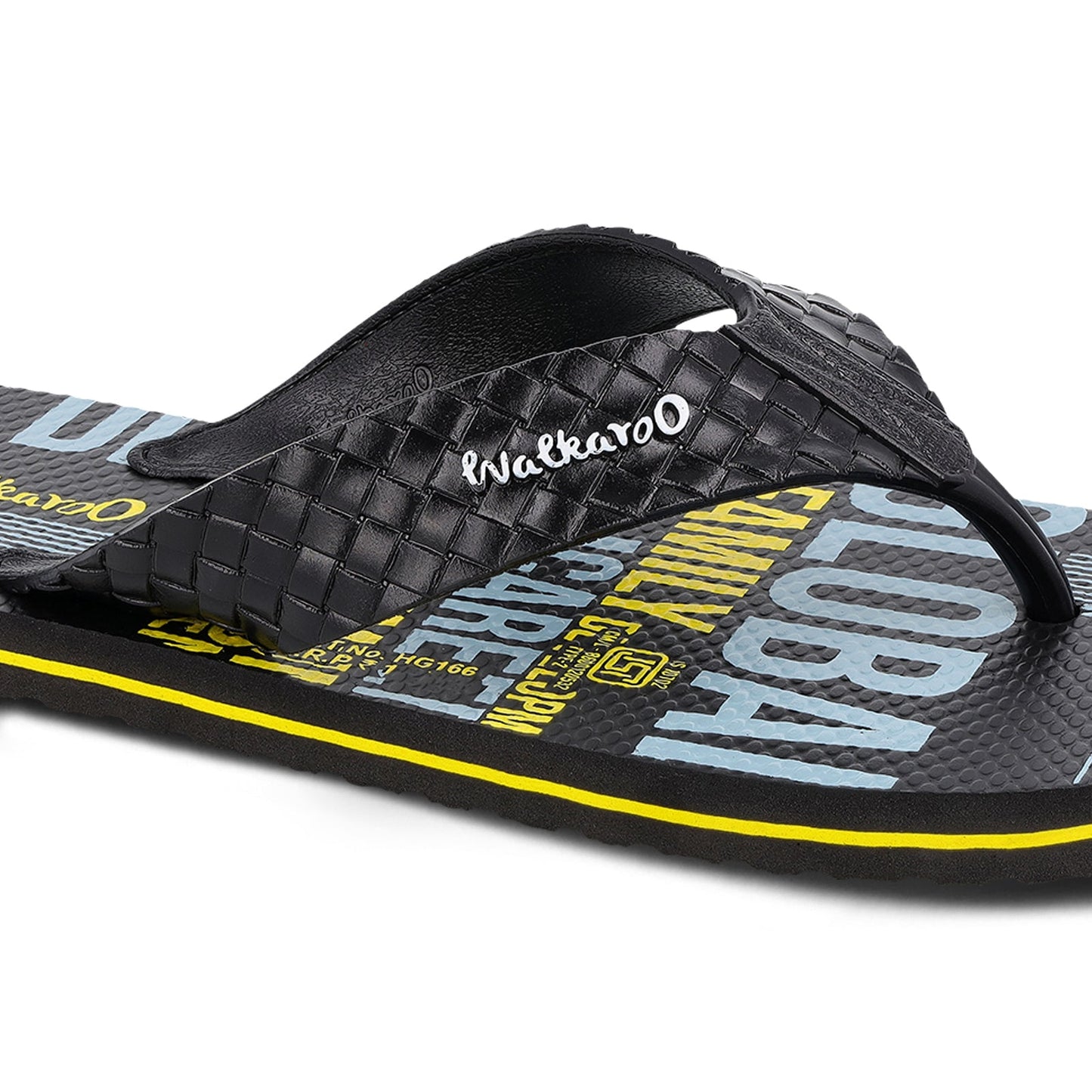 Men's Hawai Slippers - HG166 Black