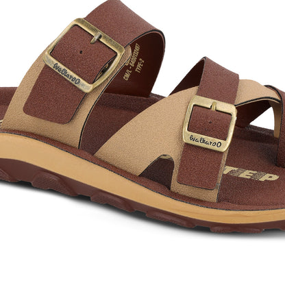 Men's Daily Wear Comfort Sandals - WGP53113 Brown