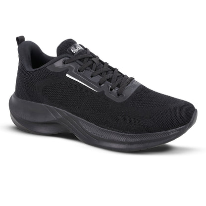 Men's Lace-up Walking Shoe - WS9557 Black Black